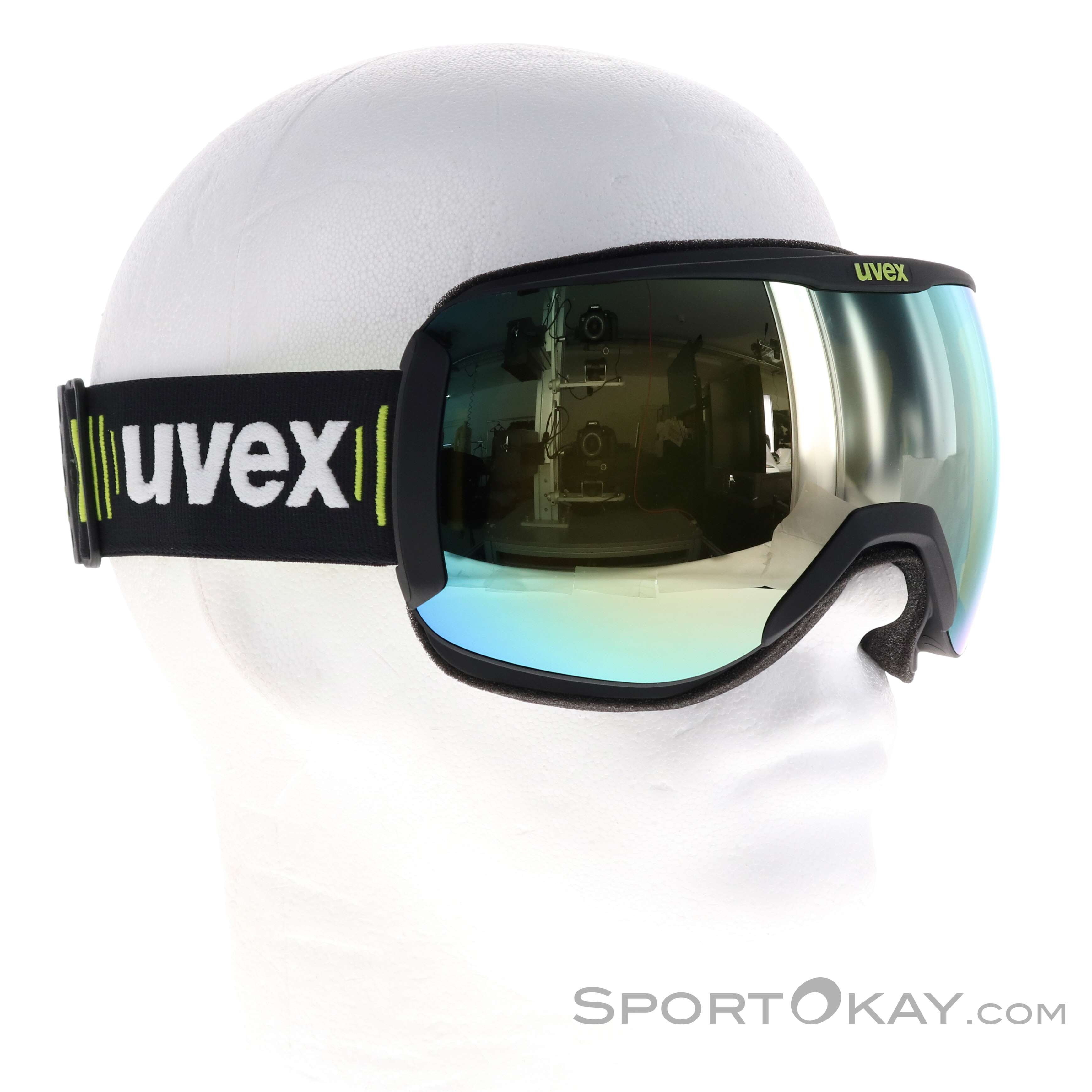 Uvex Downhill 2100 CV Skibrille-Schwarz-One Size
