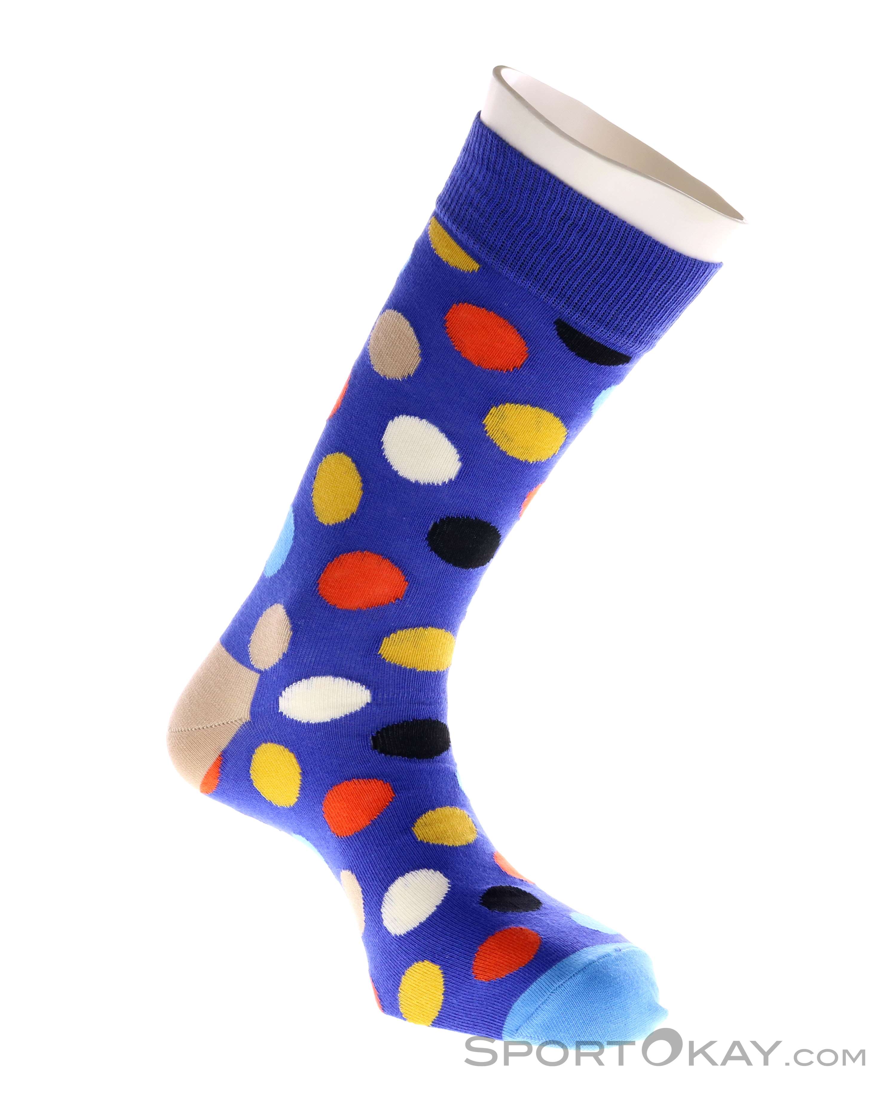Happy Socks Big Dot Socken-Hell-Blau-41-46