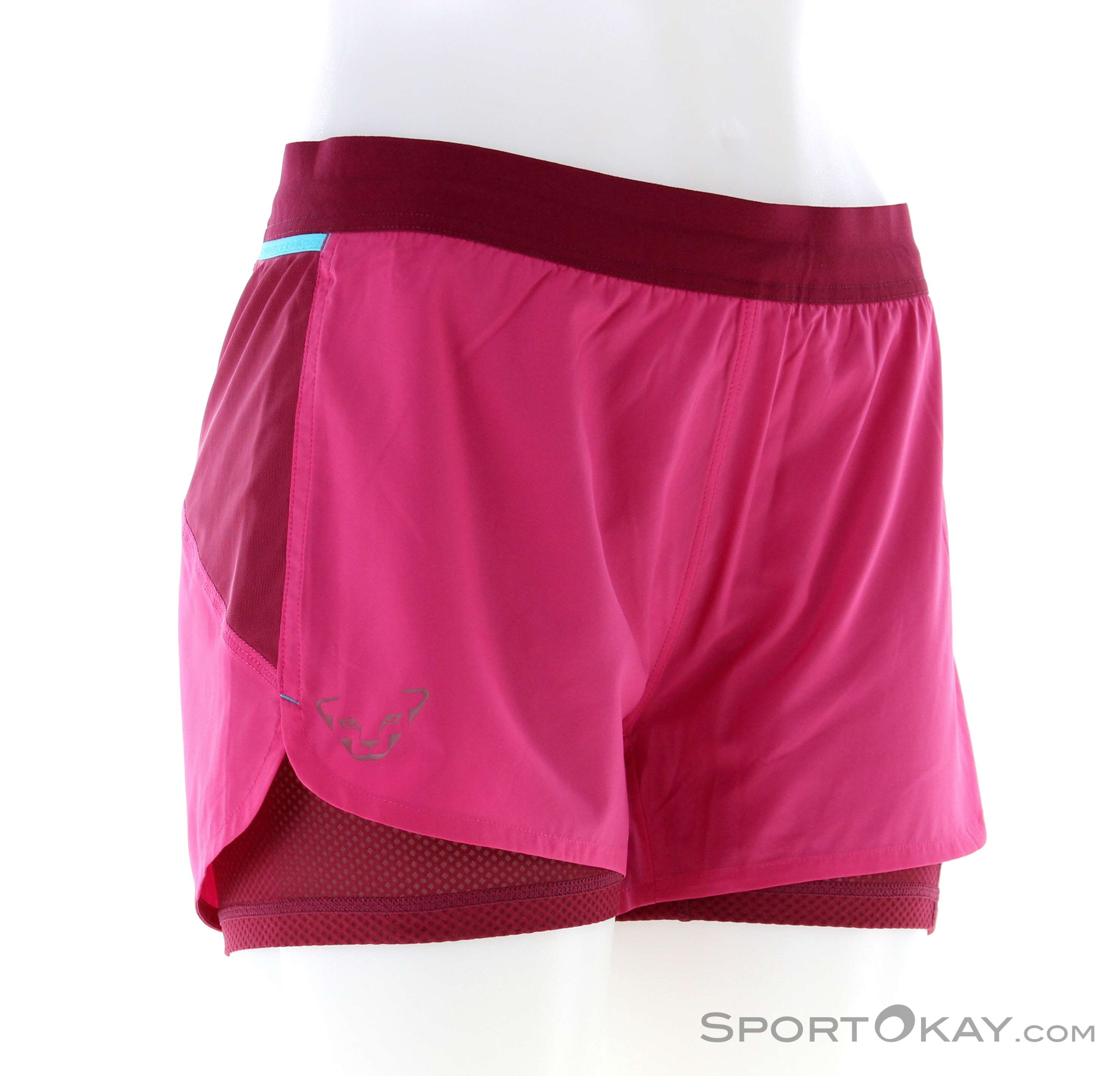 Dynafit Alpine Pro 2in1 Shorts Damen Laufshort-Pink-Rosa-40