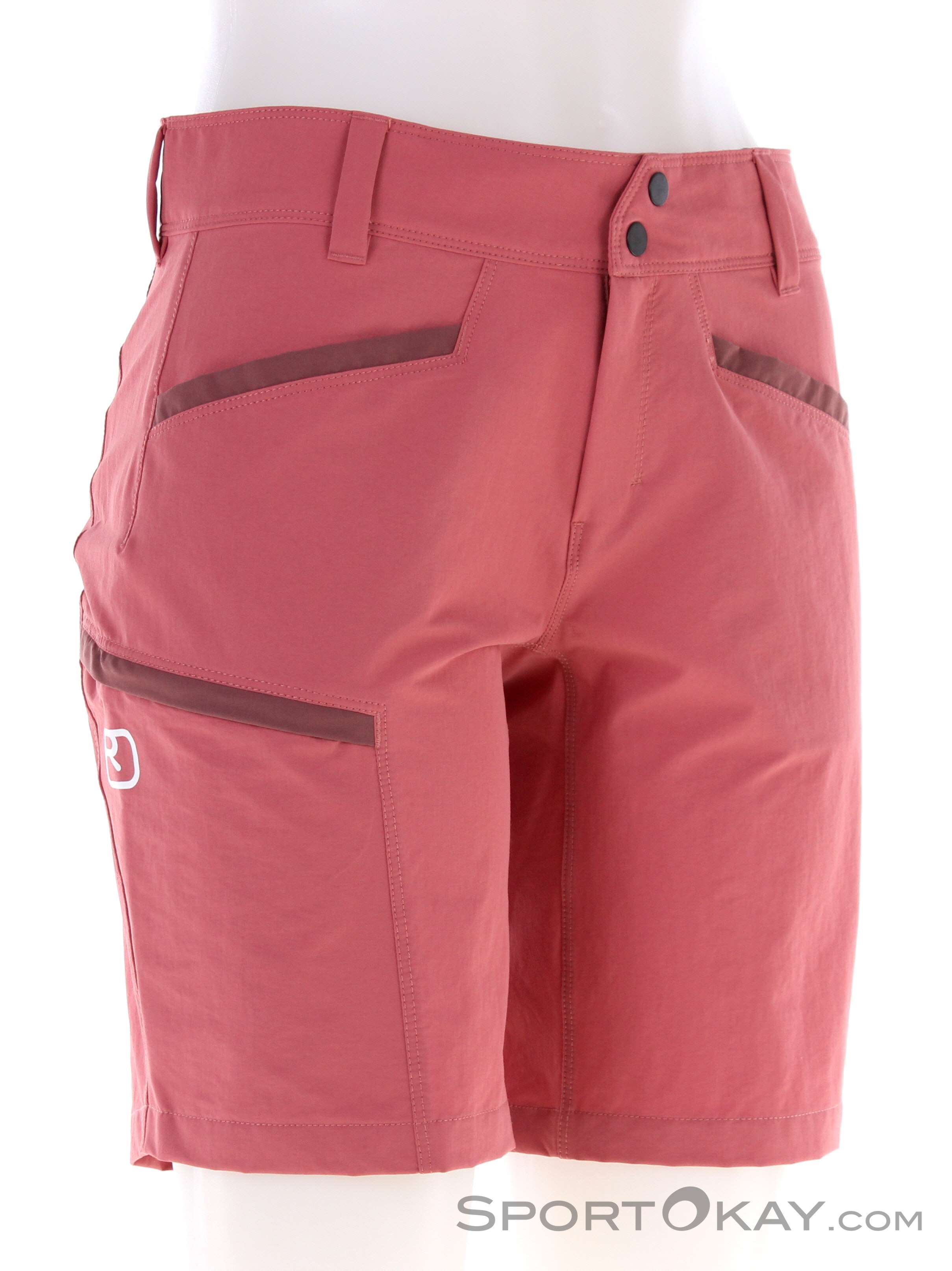 Ortovox Pelmo Shorts Damen Outdoorshort-Pink-Rosa-L
