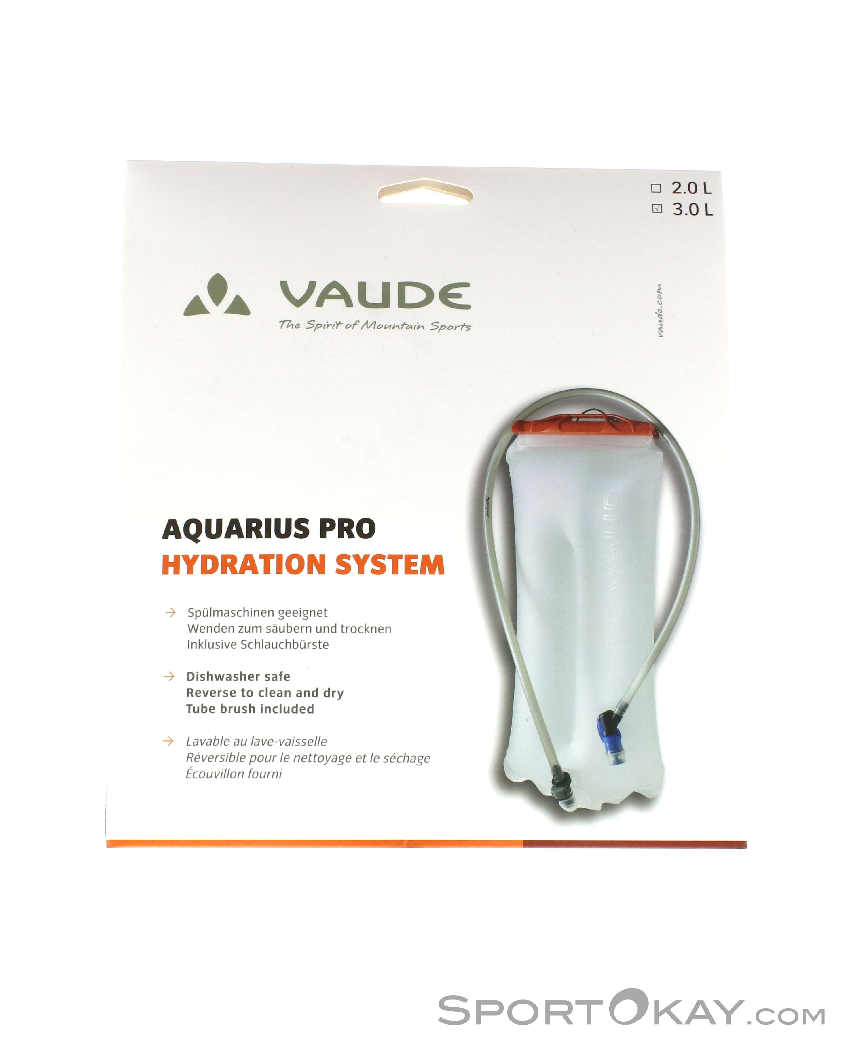 Vaude Aquarius Pro 3.0 Trinksystem-Weiss-3