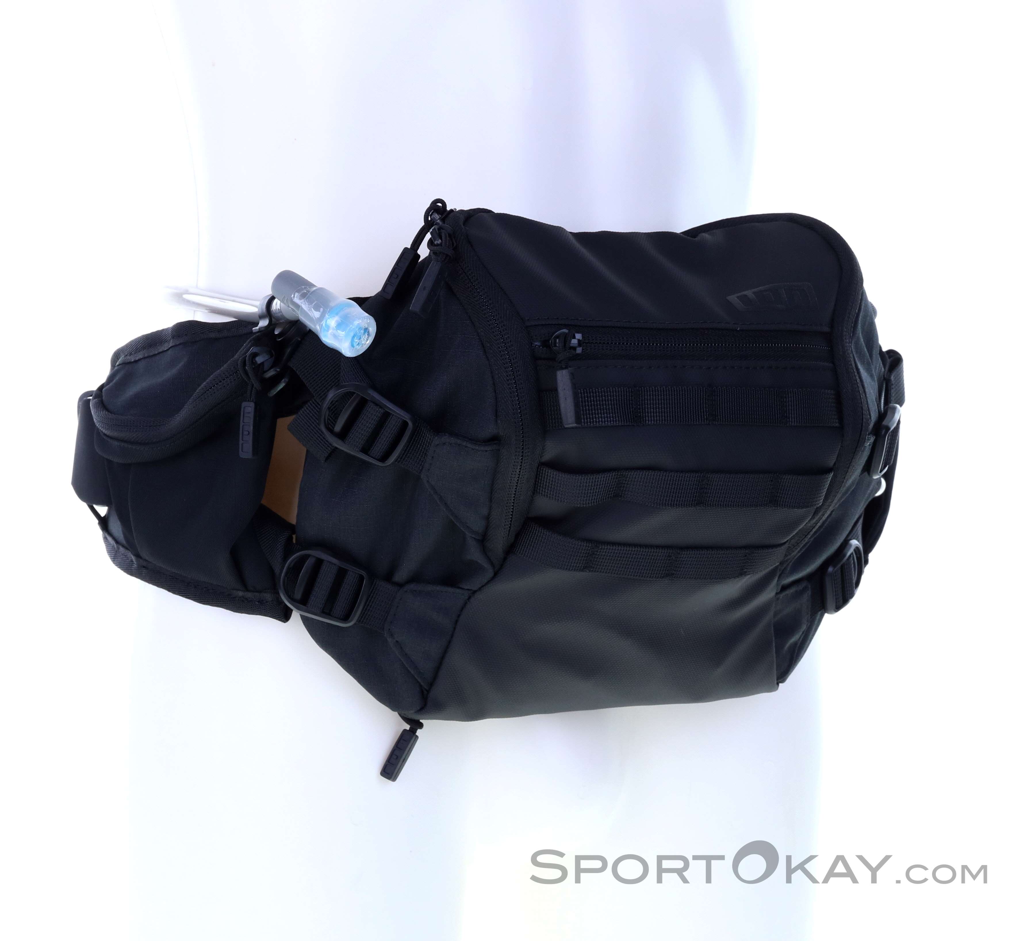 ION Hipbag Plus Traze 3+2l Hüfttasche mit Trinksystem-Schwarz-3