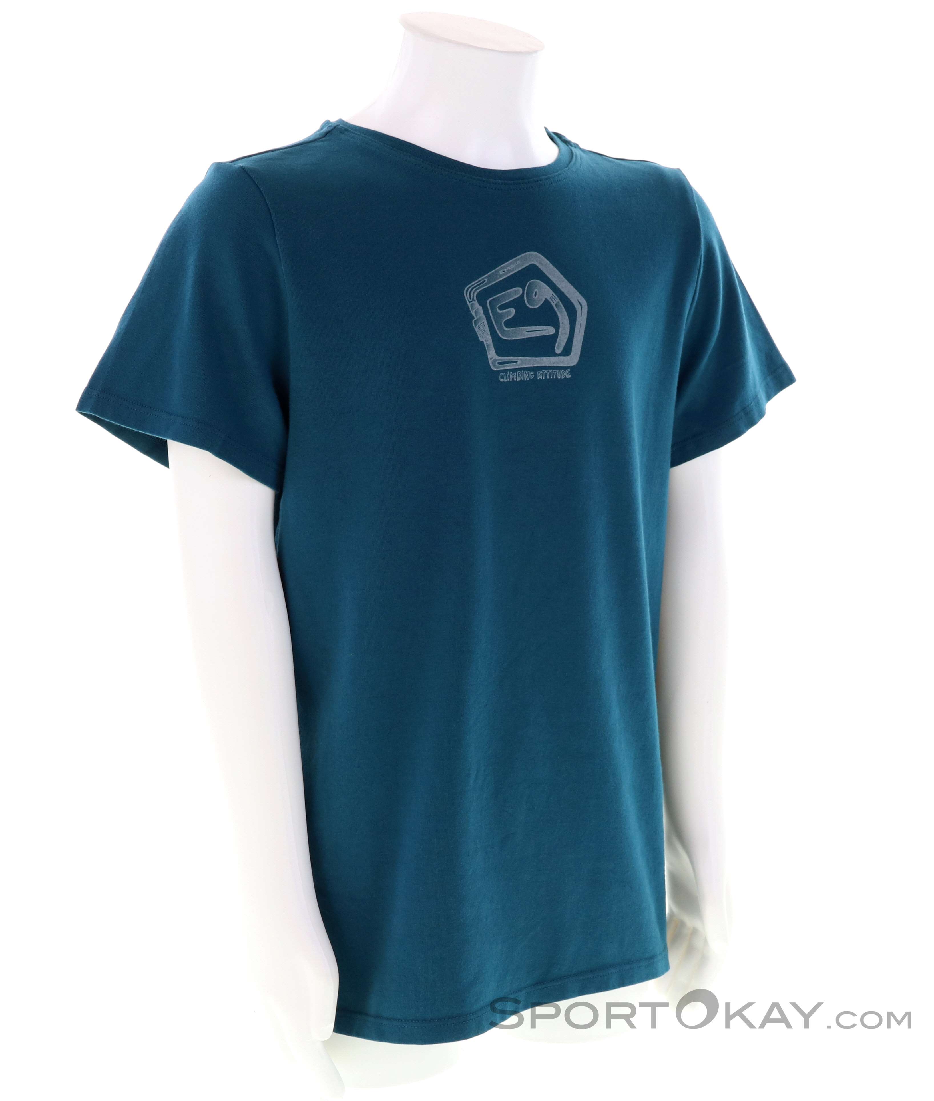 E9 B-Attitude Kinder T-Shirt-Blau-128