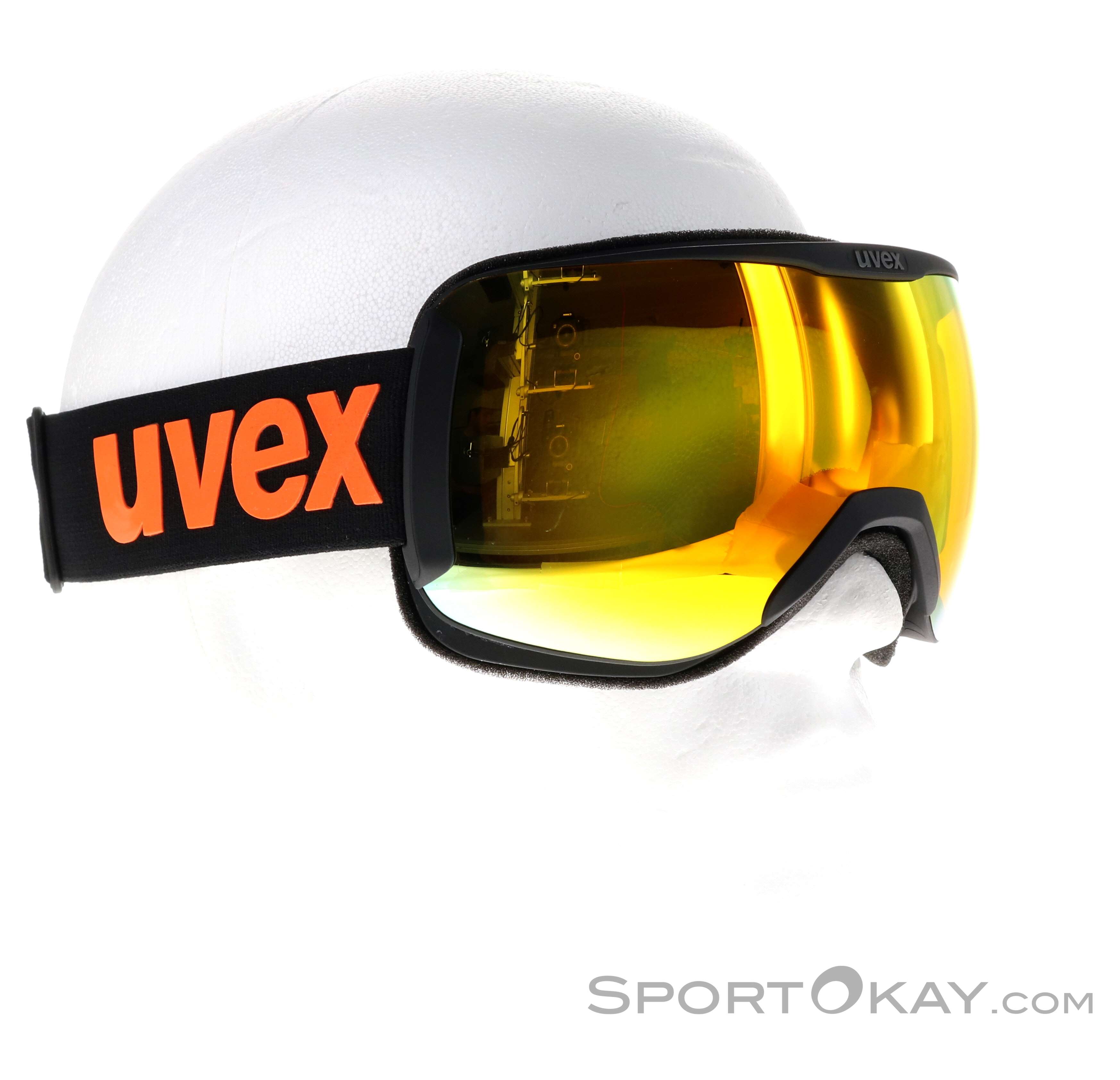 Uvex Downhill 2100 CV Skibrille-Orange-One Size
