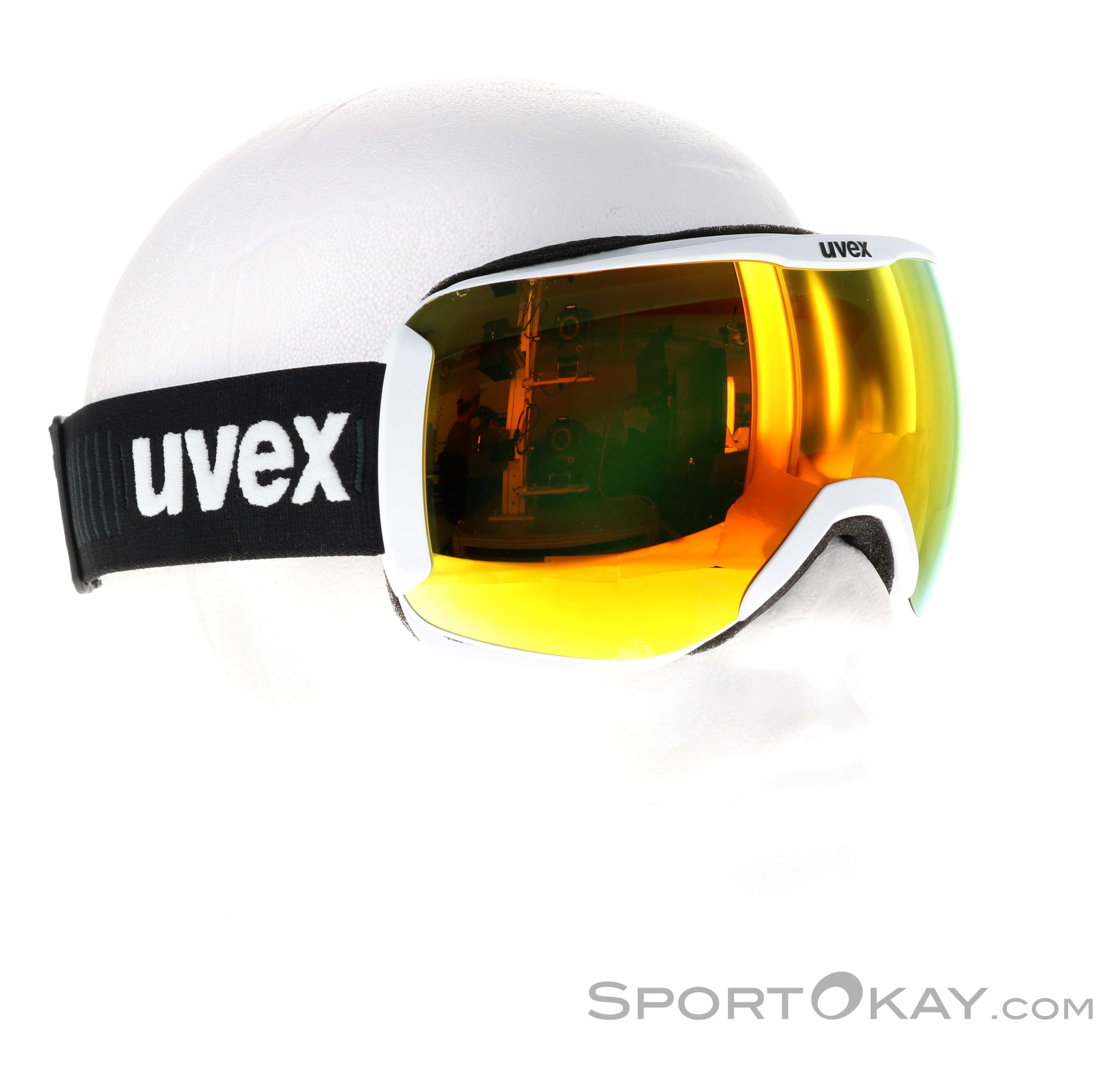 Uvex Downhill 2100 CV Skibrille-Weiss-One Size