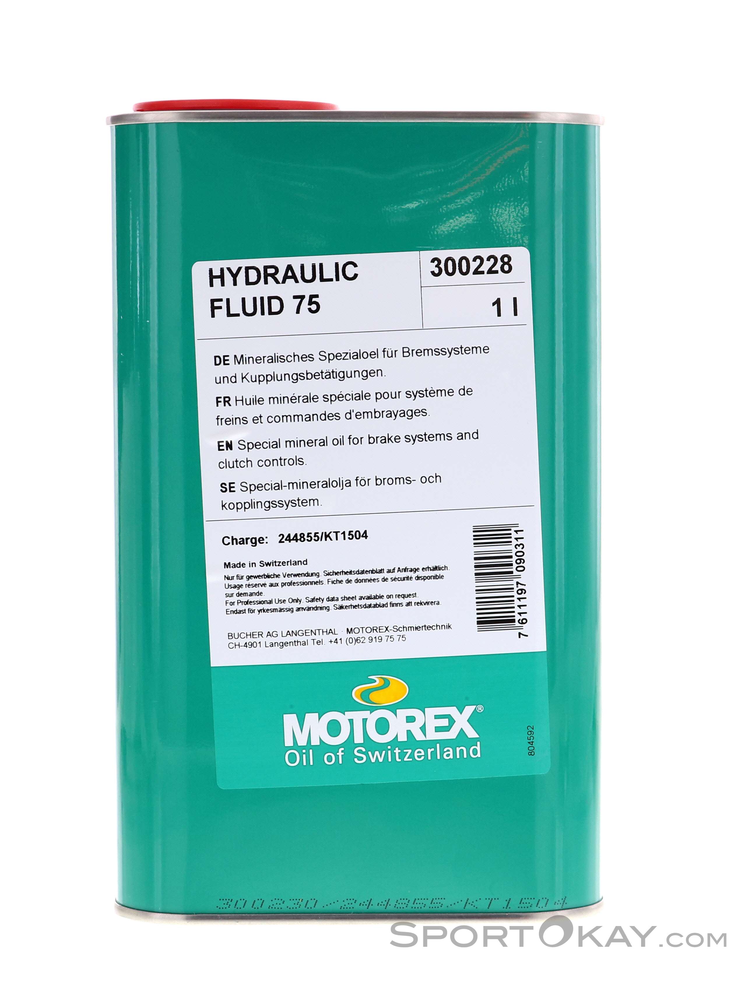 Motorex Hydraulic Fluid 75 1000ml Bremsflüssigkeit-Mehrfarbig-One Size