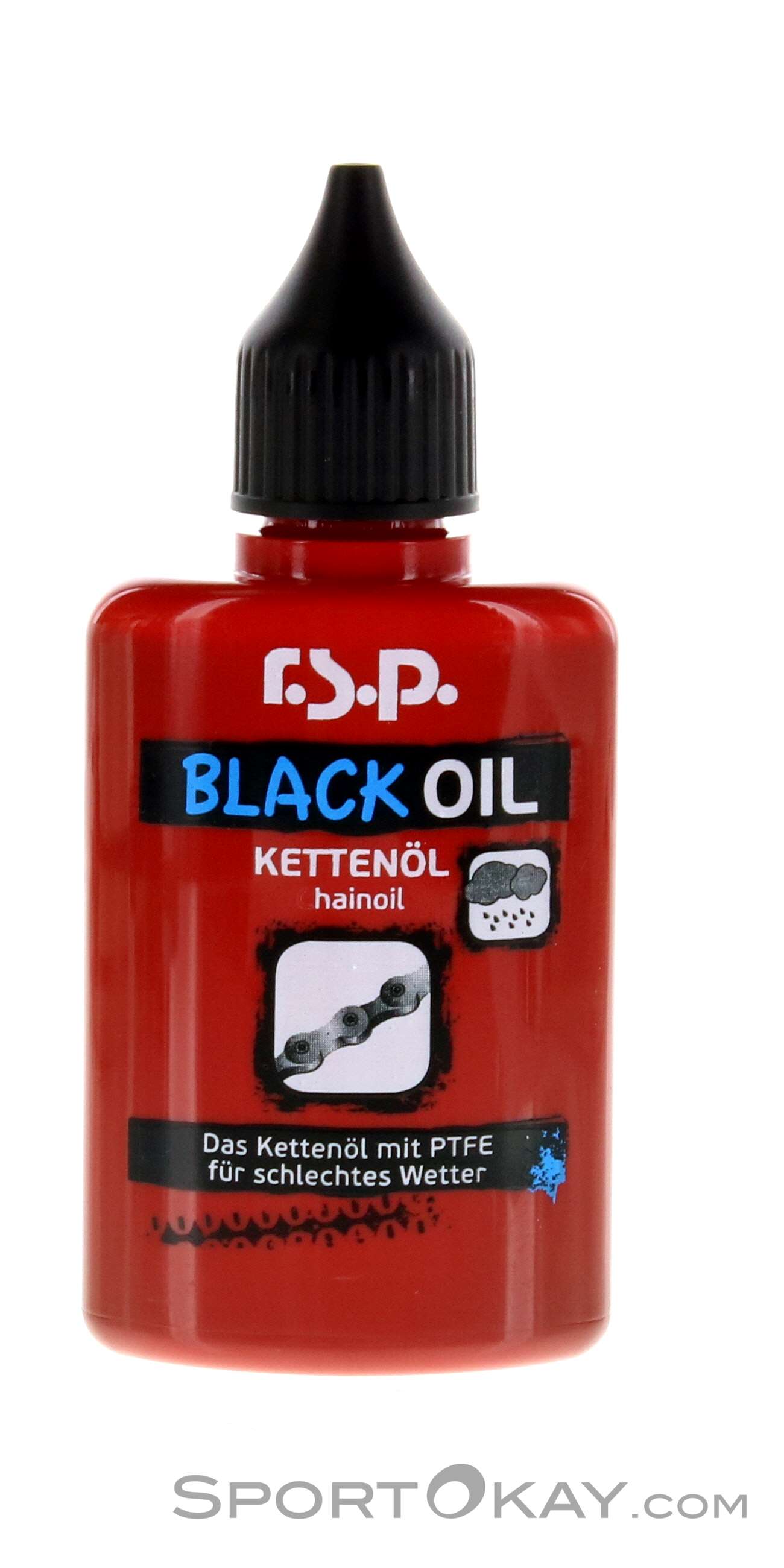 r.s.p. Black Oil 50ml Kettenschmiermittel-Rot-50